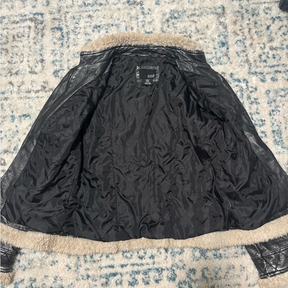 Leather Fur Jacket - Picture 5 of 7